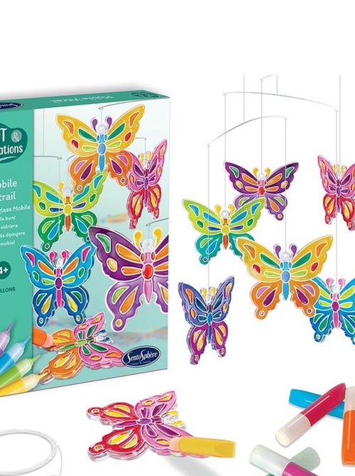 Mobile vitrail -papillons - Kiabi