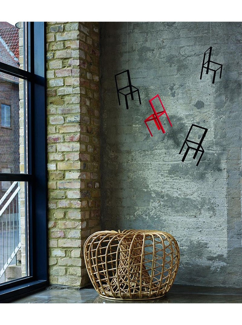 Mobiles Flensted : Chaises Volantes en Carton Élégantes Rouge - Kiabi
