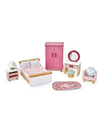 Mobilier chambre pour maison de poupées