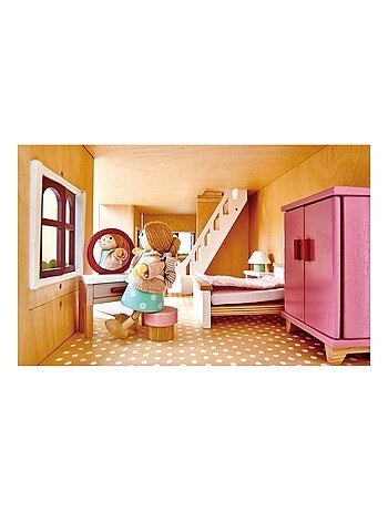 Mobilier chambre pour maison de poupées