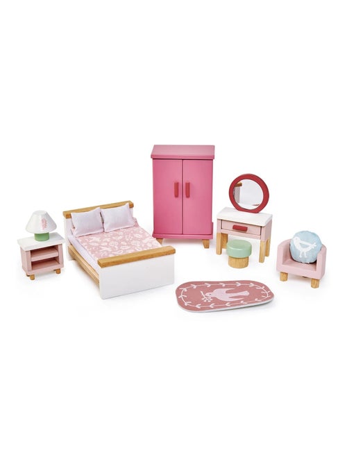 Mobilier chambre pour maison de poupées - Kiabi