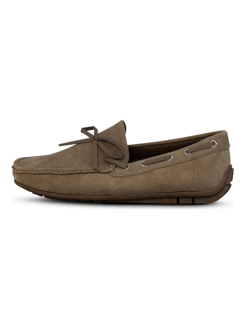 Mocassin à enfiler Kebello Beige - Kiabi