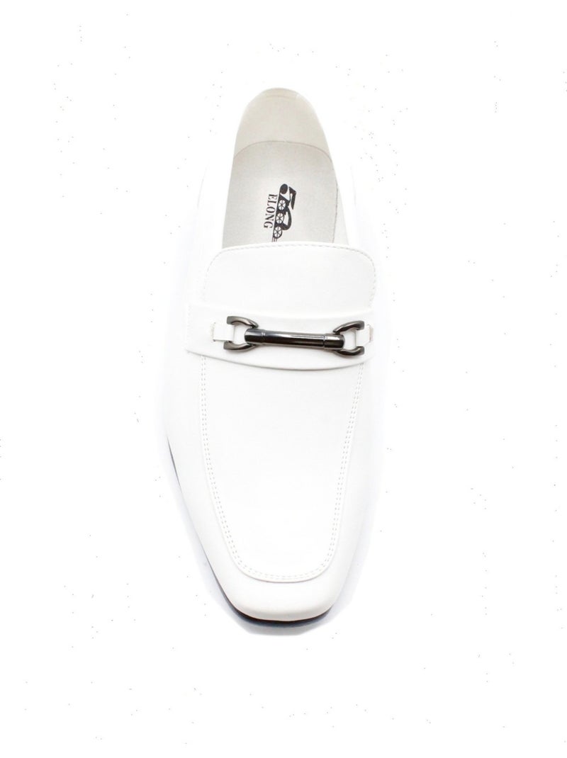 Mocassin à enfiler Kebello Blanc - Kiabi