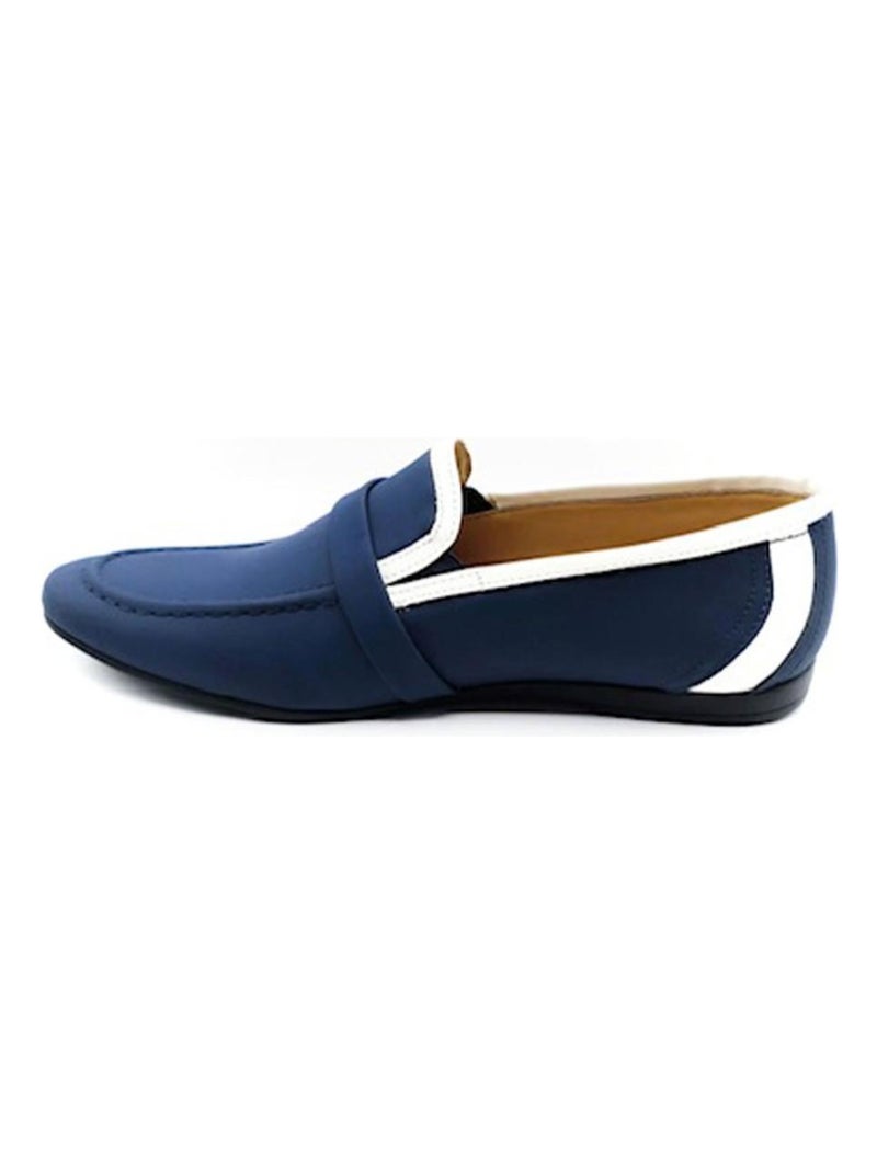 Mocassin à enfiler Kebello Bleu - Kiabi