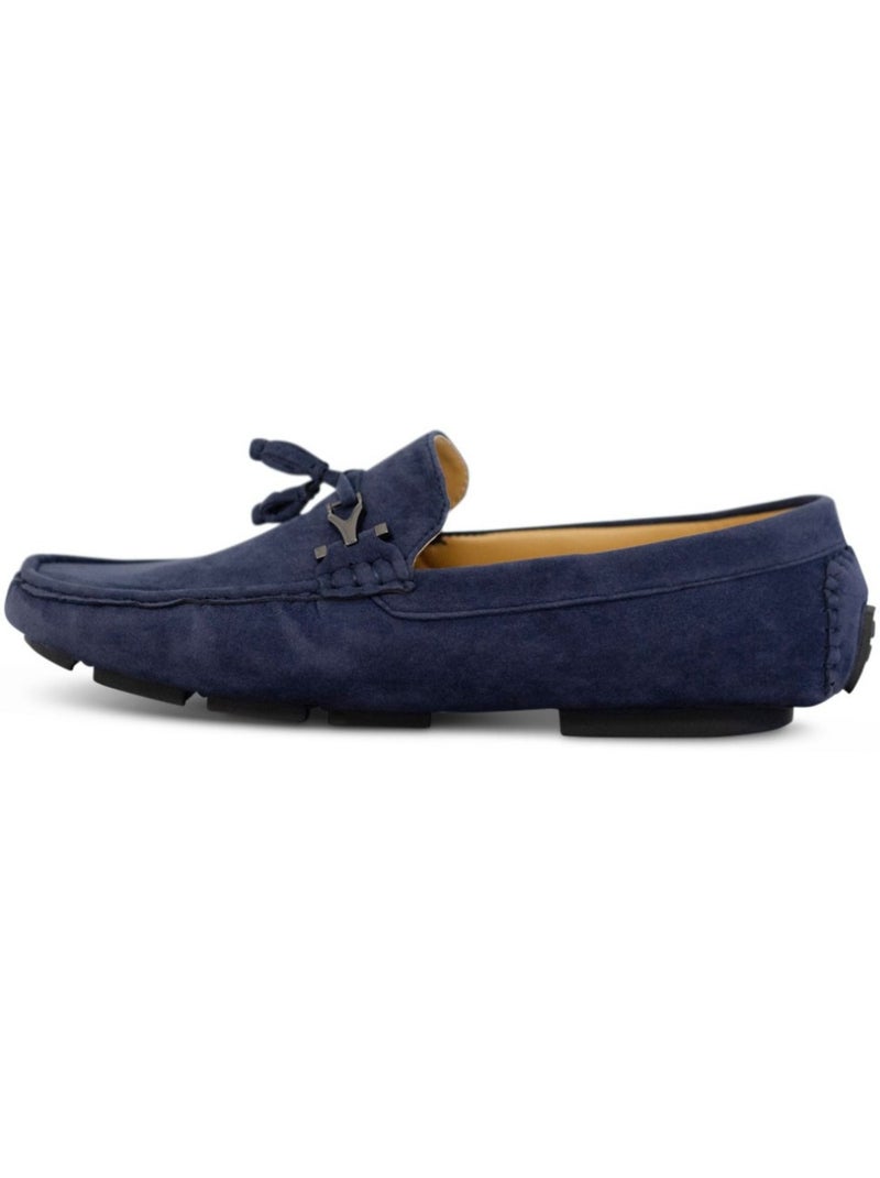 Mocassin à enfiler Kebello Bleu - Kiabi