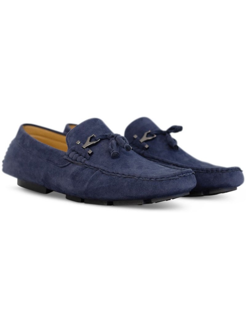 Mocassin à enfiler Kebello Bleu - Kiabi