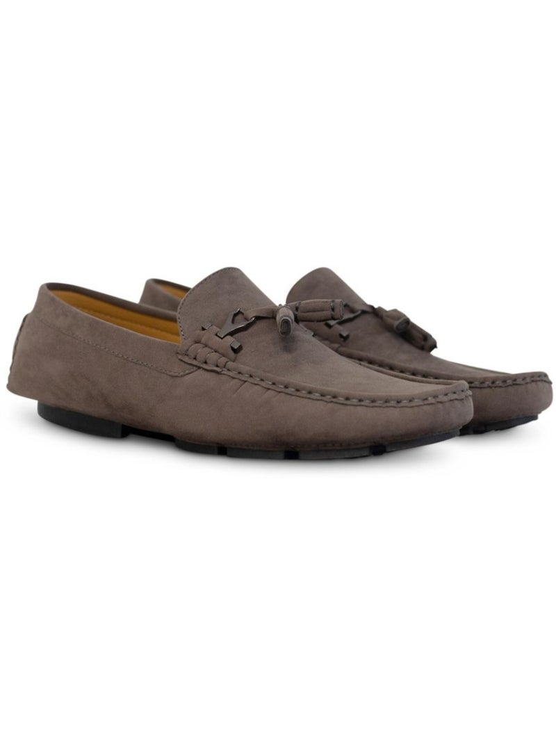 Mocassin à enfiler Kebello Gris - Kiabi