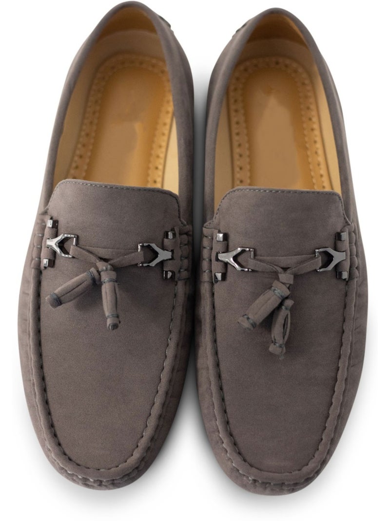 Mocassin à enfiler Kebello Gris - Kiabi