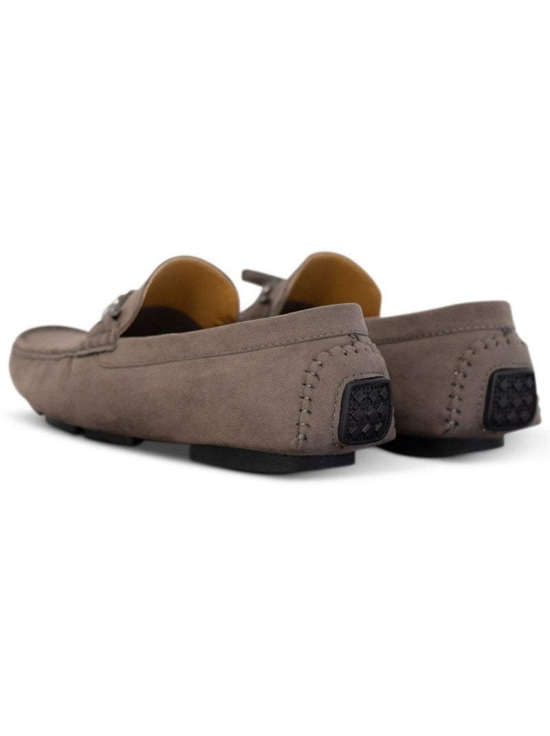 Mocassin à enfiler Kebello Gris - Kiabi