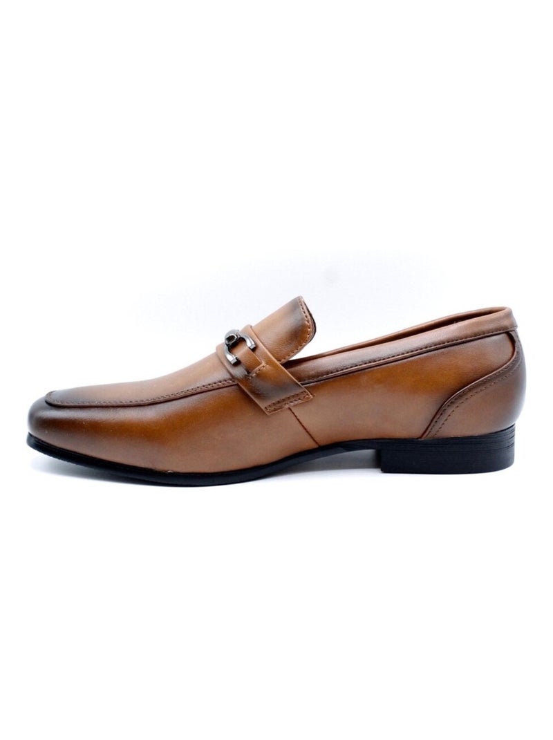 Mocassin à enfiler Kebello Marron - Kiabi