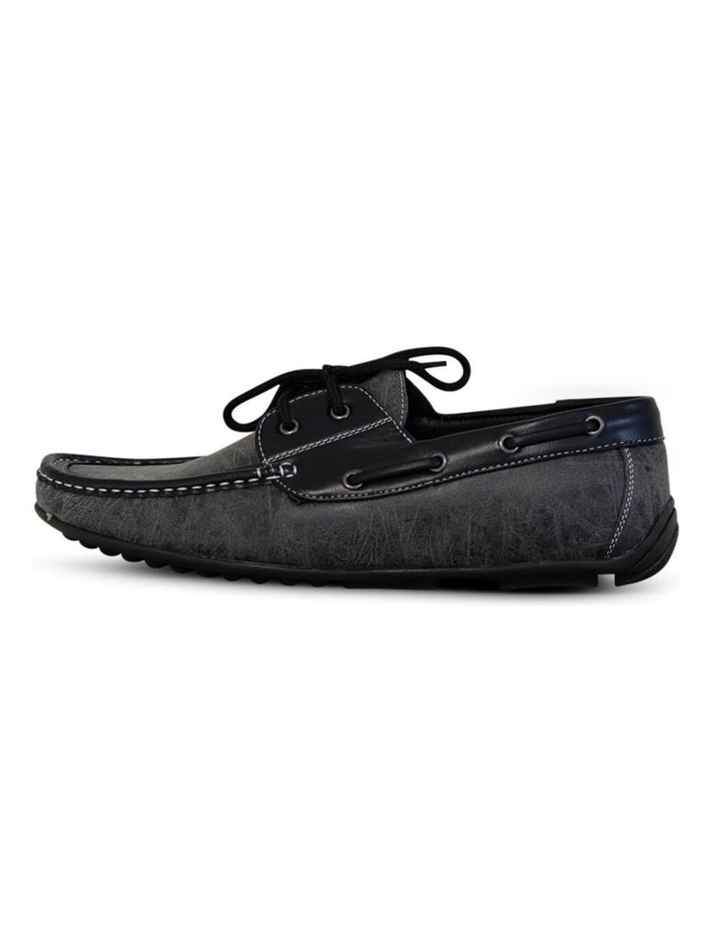 Mocassin à enfiler Kebello Noir Noir - Kiabi