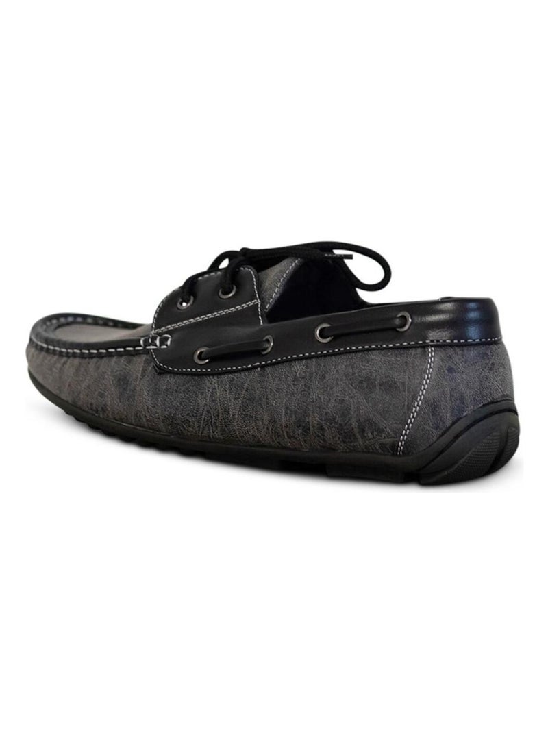 Mocassin à enfiler Kebello Noir Noir - Kiabi