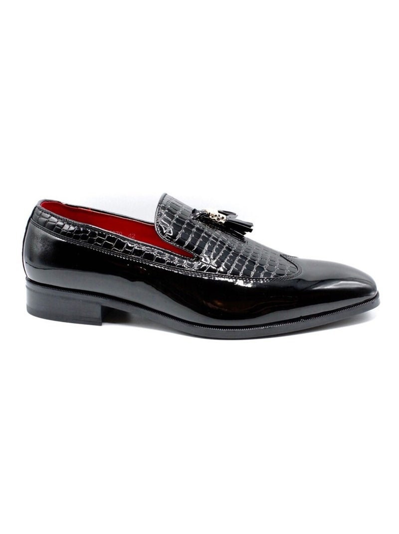 Mocassin à enfiler Kebello Noir Noir - Kiabi