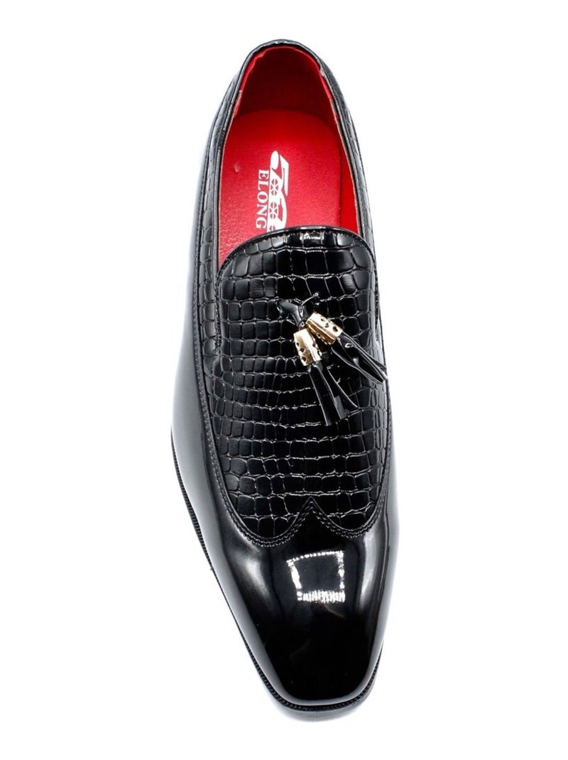 Mocassin à enfiler Kebello Noir Noir - Kiabi