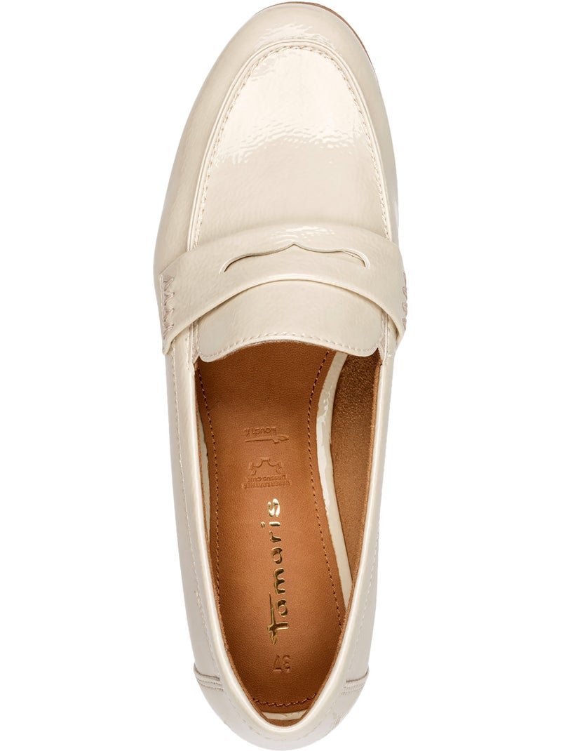 Mocassin à Enfiler Tamaris Ivoire - Kiabi