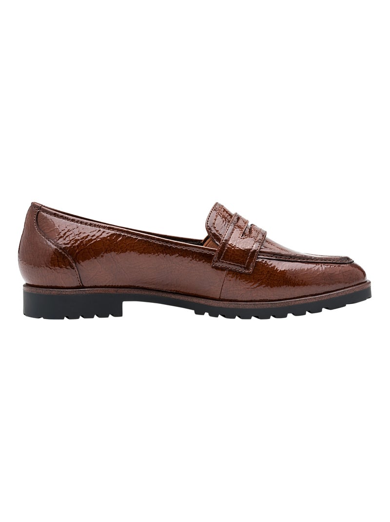Mocassin à Enfiler Tamaris Marron - Kiabi