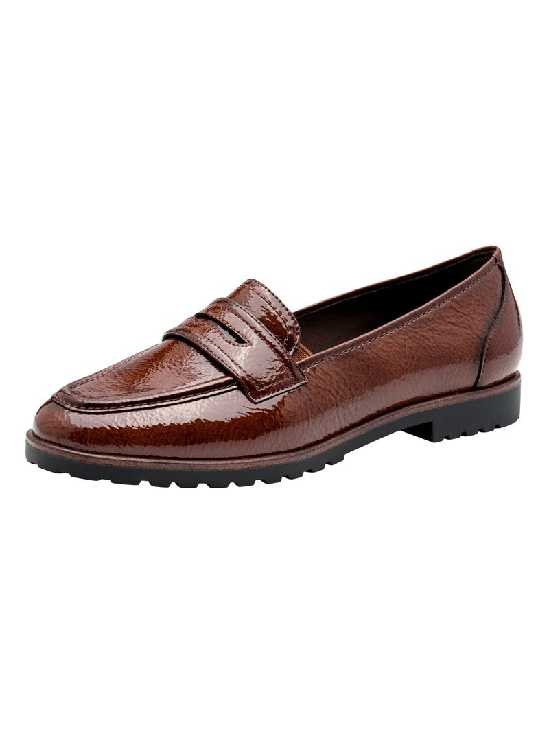 Mocassin à Enfiler Tamaris Marron - Kiabi