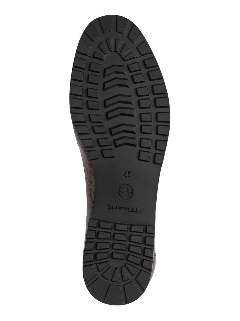 Mocassin à Enfiler Tamaris Marron - Kiabi