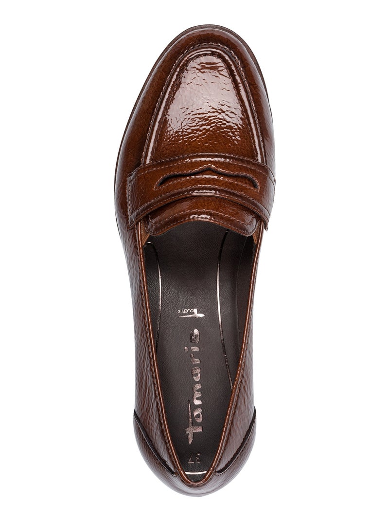 Mocassin à Enfiler Tamaris Marron - Kiabi