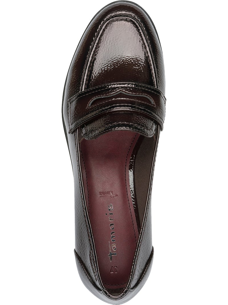 Mocassin à enfiler tamaris Marron - Kiabi