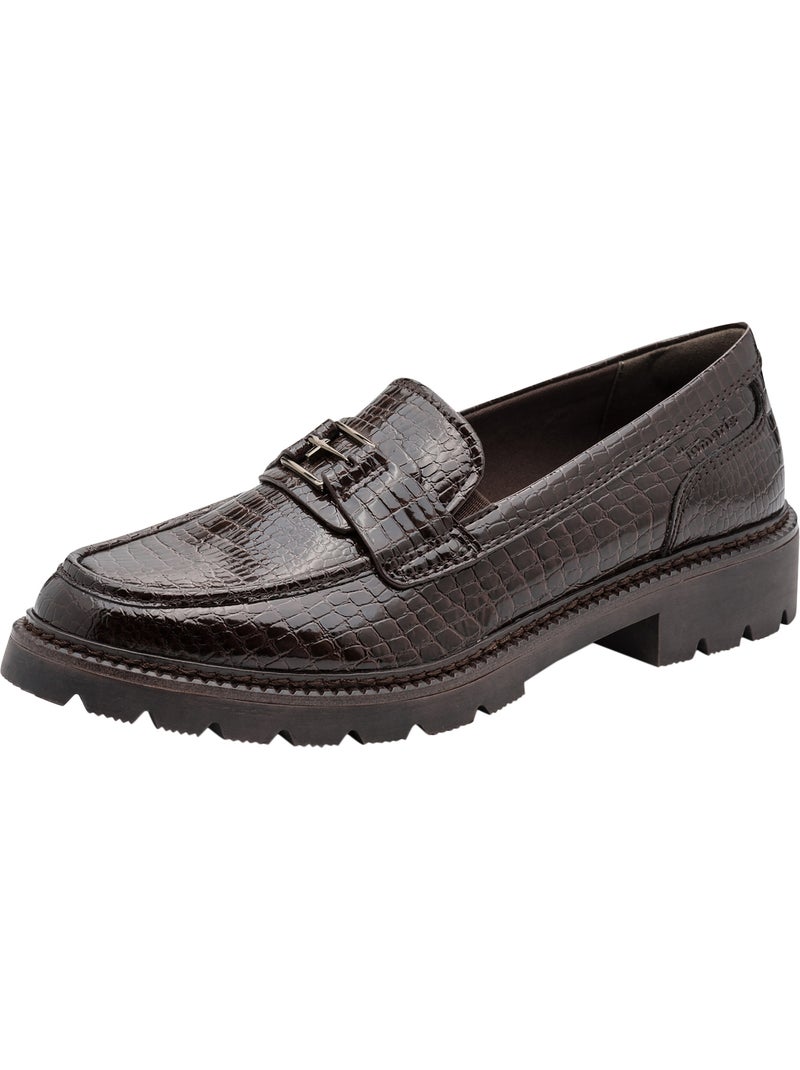 Mocassin à enfiler tamaris Marron - Kiabi