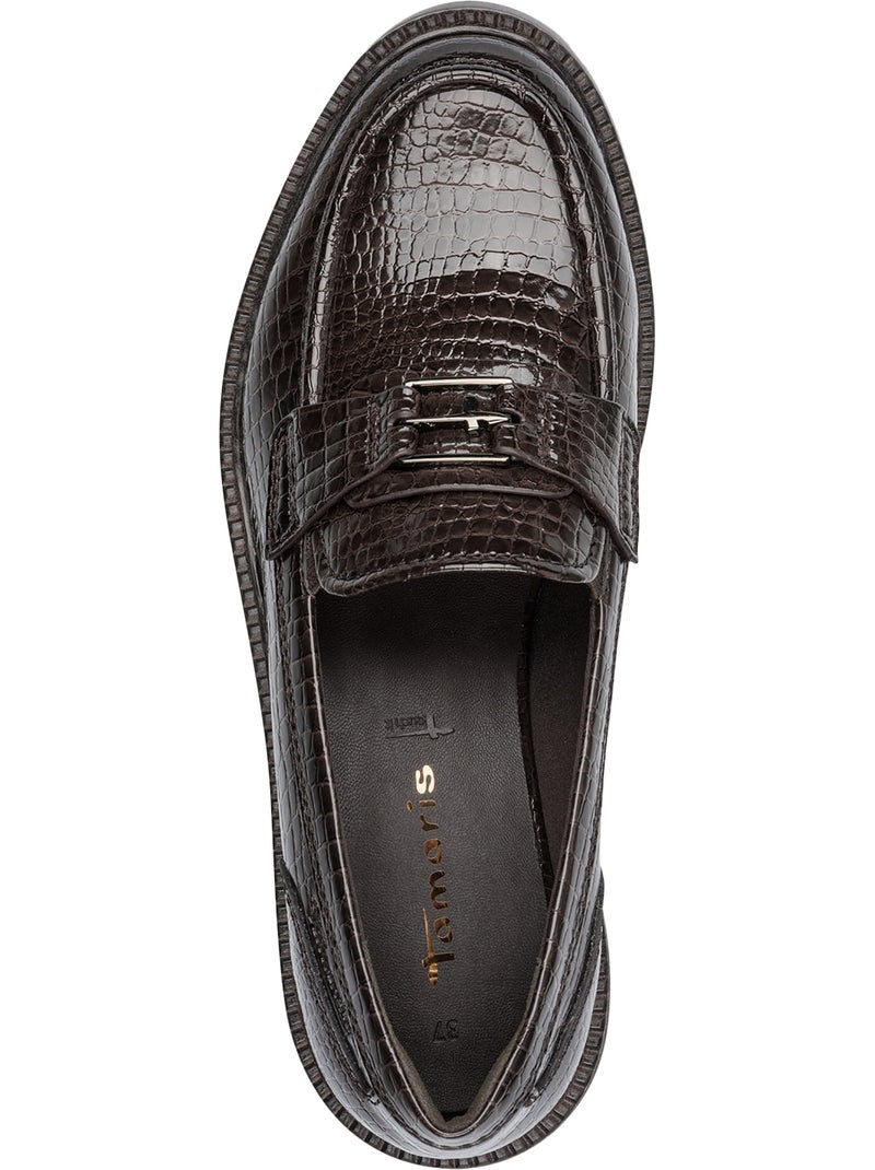 Mocassin à enfiler tamaris Marron - Kiabi