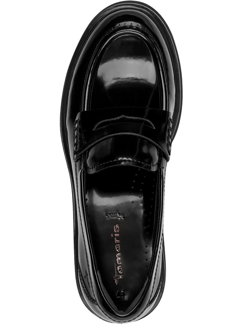 Mocassin à enfiler tamaris Noir - Kiabi