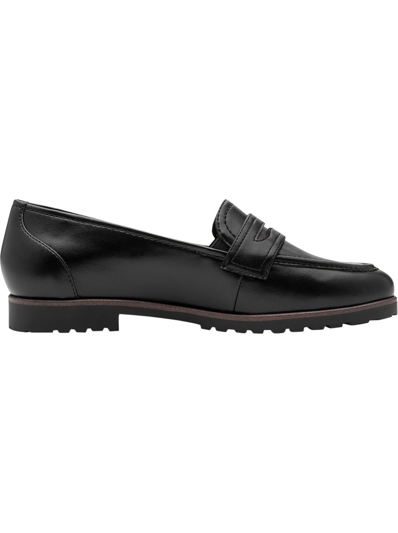 Mocassin à enfiler tamaris Noir - Kiabi
