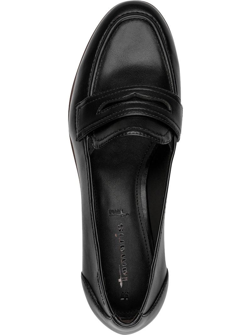 Mocassin à enfiler tamaris Noir - Kiabi