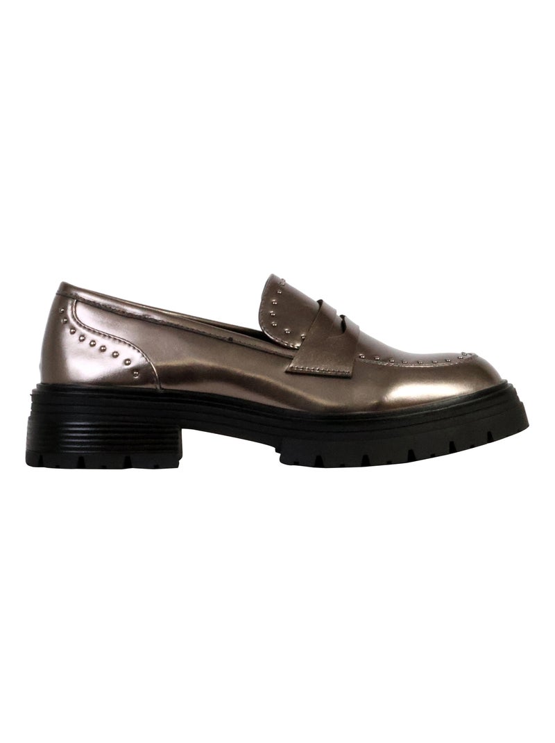 Mocassin à Enfiler The Divine Factory Gris - Kiabi