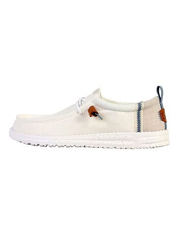 Mocassin à Lacets Hey Dude Wally Craft Linen