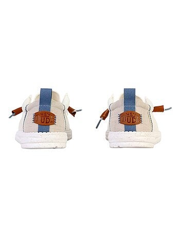 Mocassin à Lacets Hey Dude Wally Craft Linen