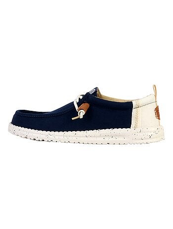 Mocassin à Lacets Hey Dude Wally Craft Linen