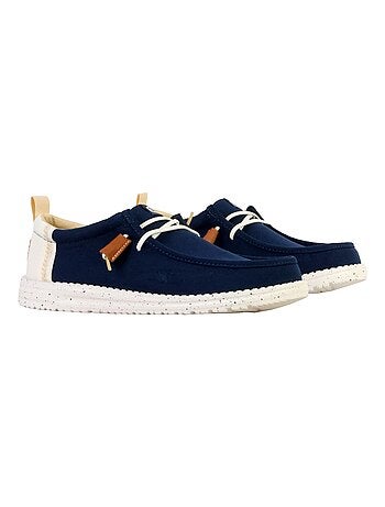 Mocassin à Lacets Hey Dude Wally Craft Linen