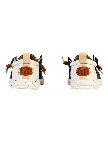 Mocassin à Lacets Hey Dude Wally Craft Linen