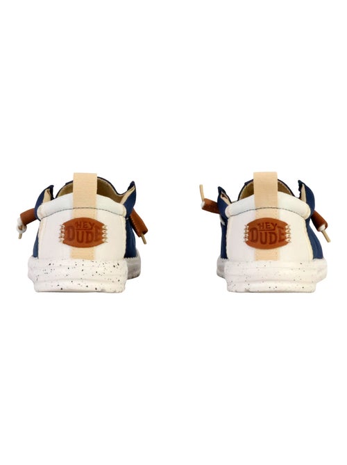 Mocassin à Lacets Hey Dude Wally Craft Linen - Kiabi