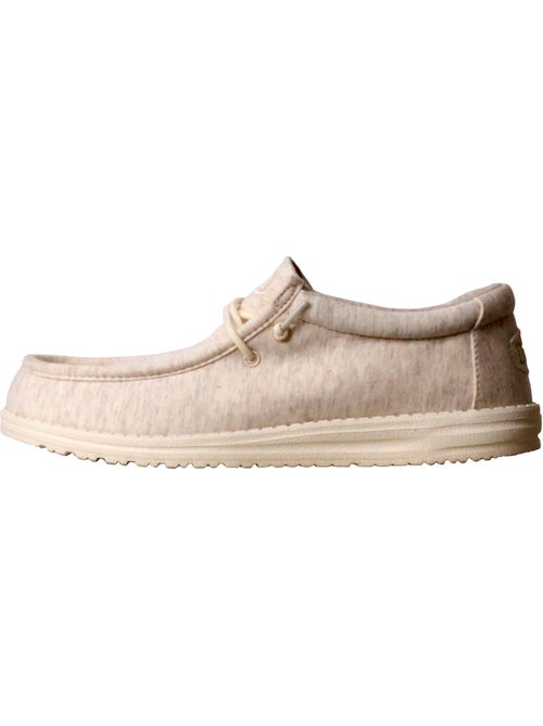 Mocassin à Lacets Hey Dude Wally Stretch Jersey - Kiabi Mocassin à Lacets Hey Dude Wally Stretch Jersey - Kiabi