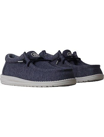Mocassin à Lacets Hey Dude Wally Stretch Jersey