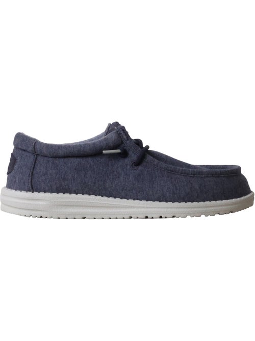 Mocassin à Lacets Hey Dude Wally Stretch Jersey - Kiabi