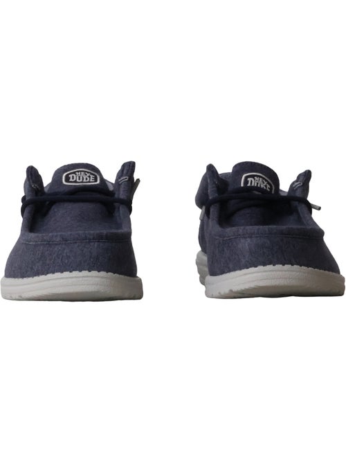 Mocassin à Lacets Hey Dude Wally Stretch Jersey - Kiabi