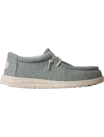 Mocassin à Lacets Hey Dude Wally Stretch Jersey