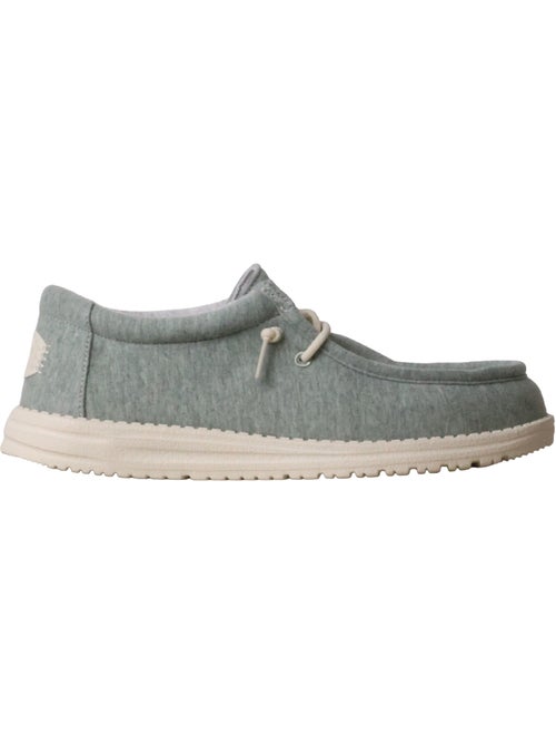 Mocassin à Lacets Hey Dude Wally Stretch Jersey - Kiabi