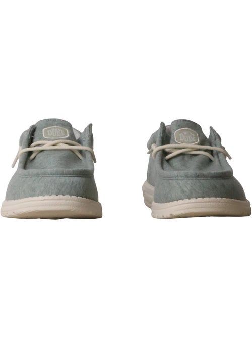 Mocassin à Lacets Hey Dude Wally Stretch Jersey - Kiabi