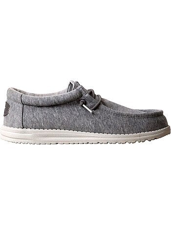Mocassin à Lacets Hey Dude Wally Stretch Jersey