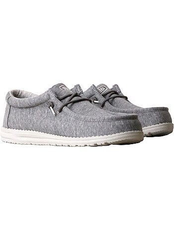 Mocassin à Lacets Hey Dude Wally Stretch Jersey