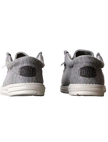 Mocassin à Lacets Hey Dude Wally Stretch Jersey