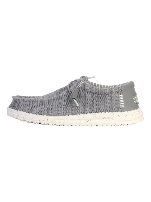 Mocassin à Lacets Hey Dude Wally Stretch Sox - Kiabi