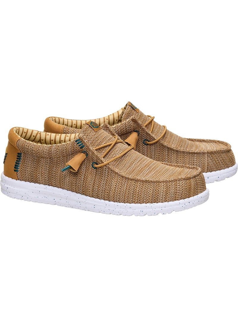 Mocassin à Lacets Hey Dude Wally Stretch Sox Marron - Kiabi