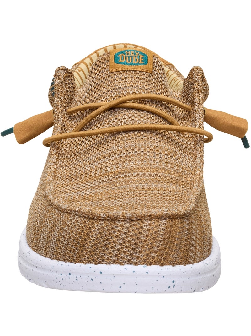 Mocassin à Lacets Hey Dude Wally Stretch Sox Marron - Kiabi