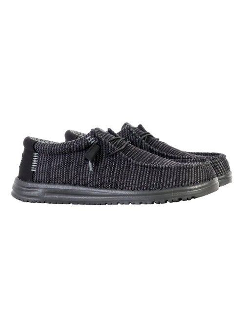 Mocassin à Lacets Hey Dude Wally Stretch Sox - Kiabi